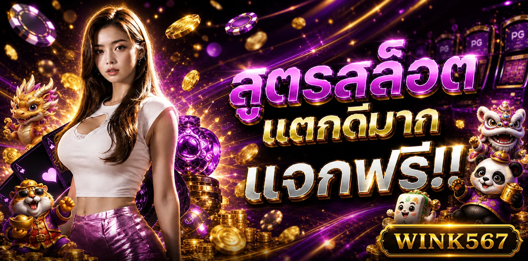 WINK567 ทางเข้าเล่นสล็อตออนไลน์ พร้อมทดลองเล่นทุกค่าย